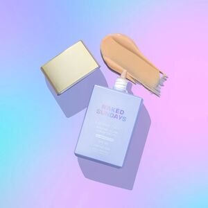 Naked Sundays CabanaGlow SPF 50 Glow Serum Drops Illuminating Sunscreen Primer